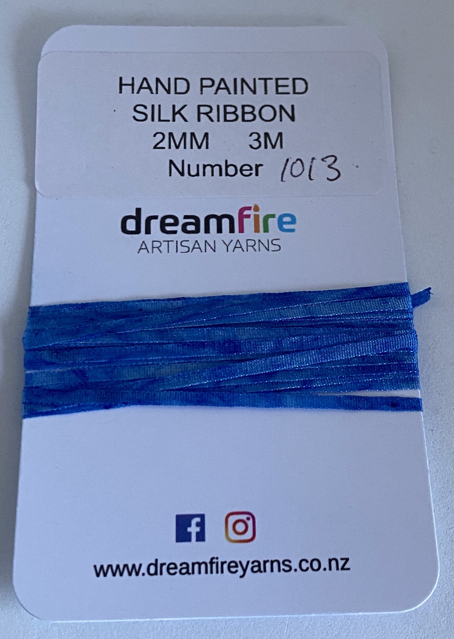 Silk Ribbon Blues