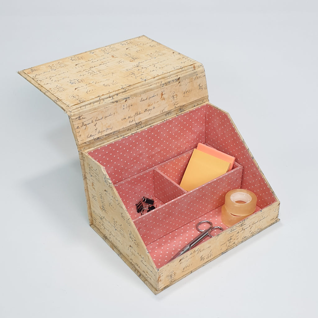 Cartonnage Kit - Desktop Organiser