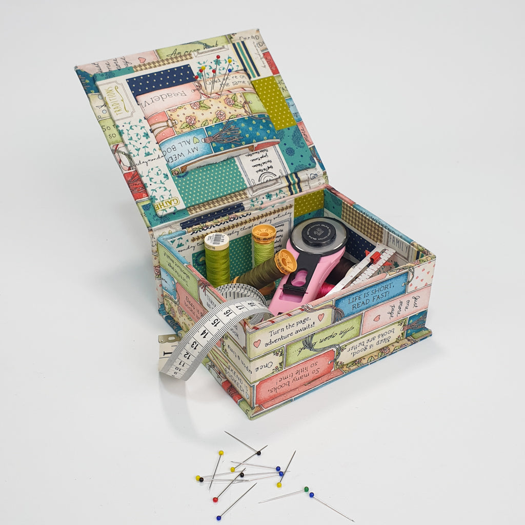 Cartonnage Kit - Helen's Sewing Box