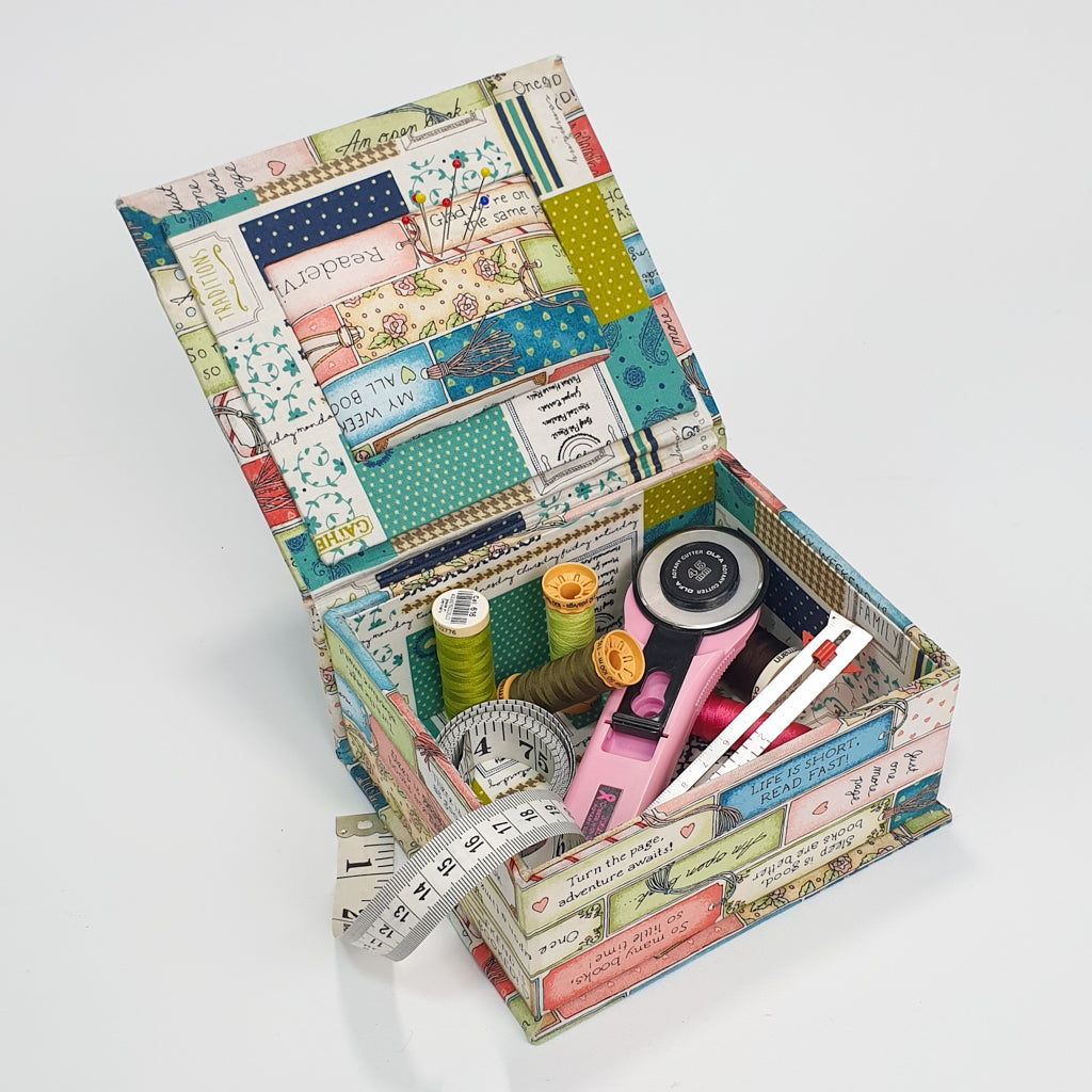 Cartonnage Kit - Helen's Sewing Box