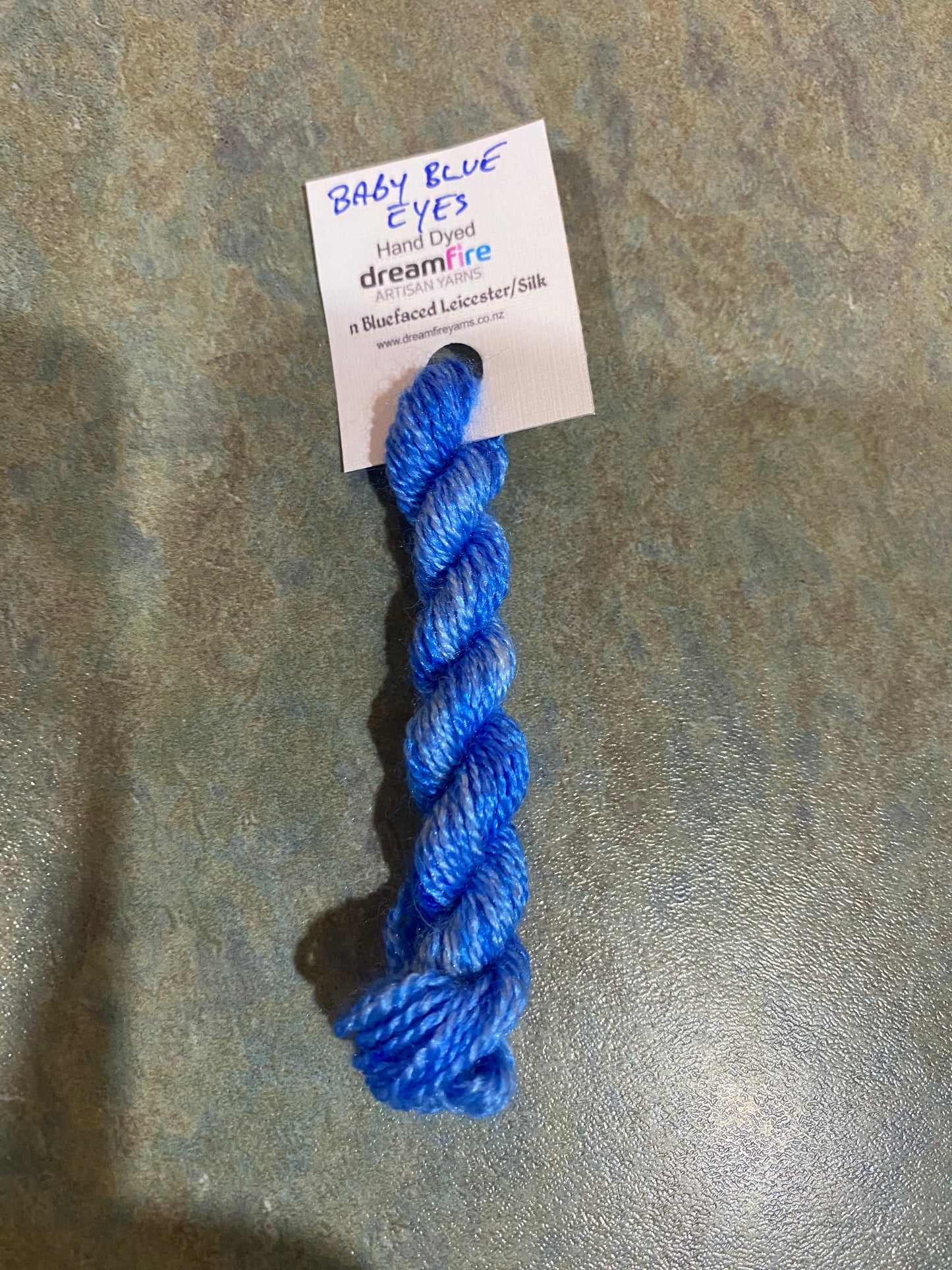 Bluefaced Leicester and Silk 2ply Yarn