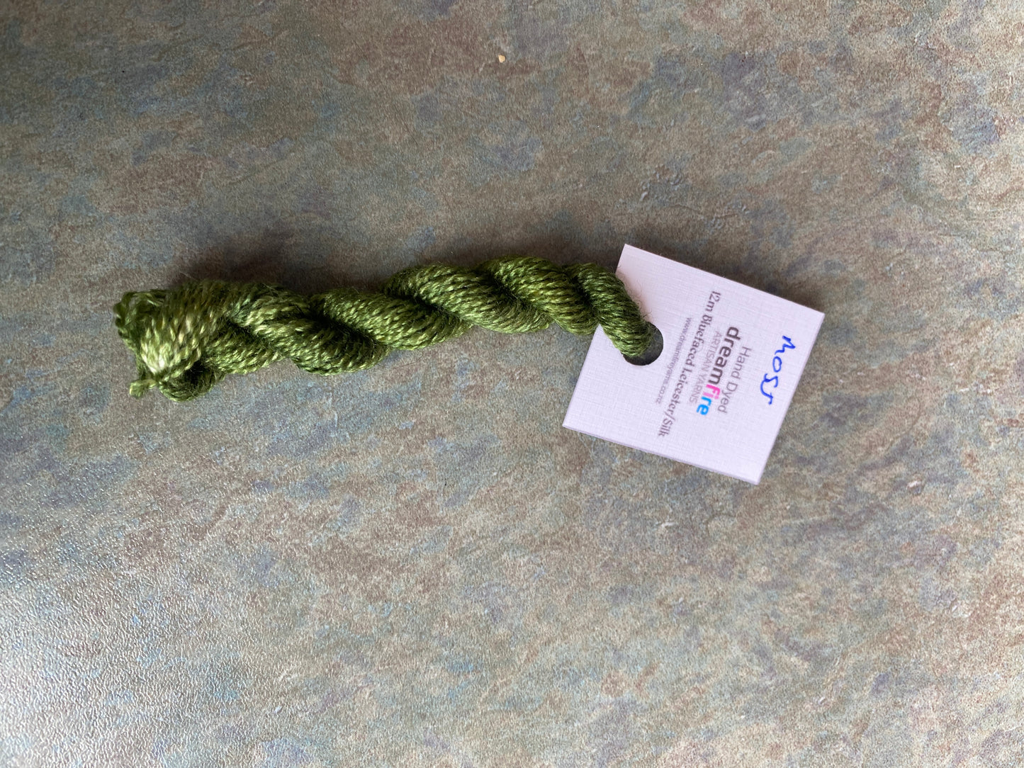 Bluefaced Leicester and Silk 2ply Yarn