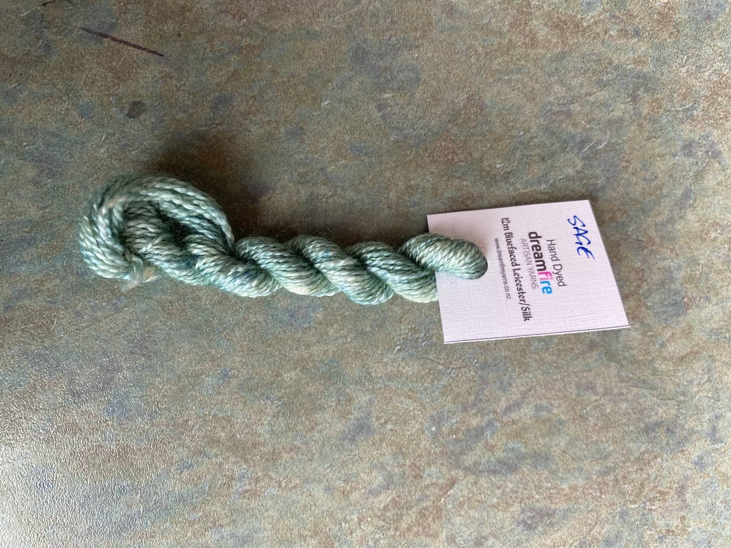 Bluefaced Leicester and Silk 2ply Yarn