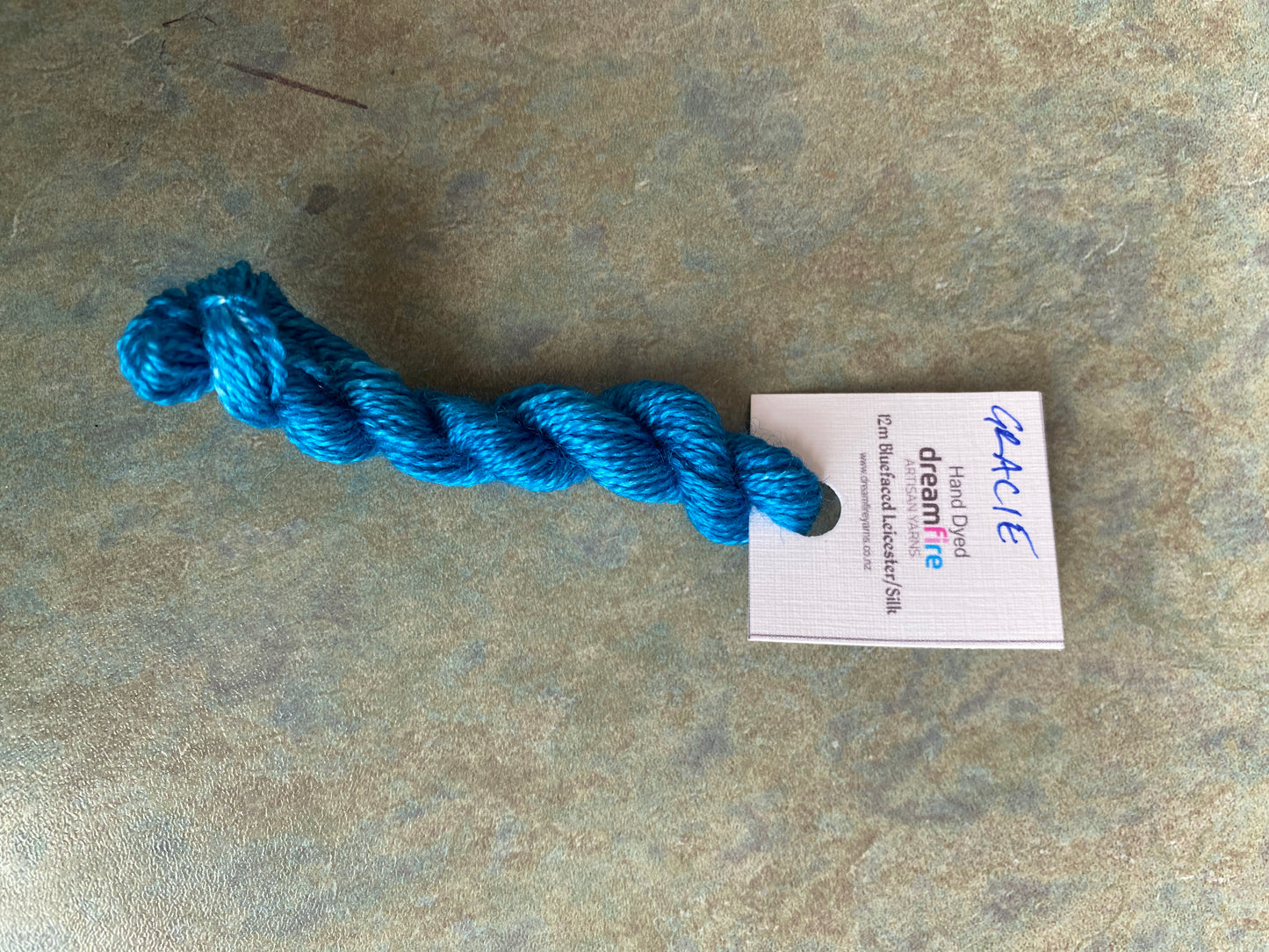 Bluefaced Leicester and Silk 2ply Yarn