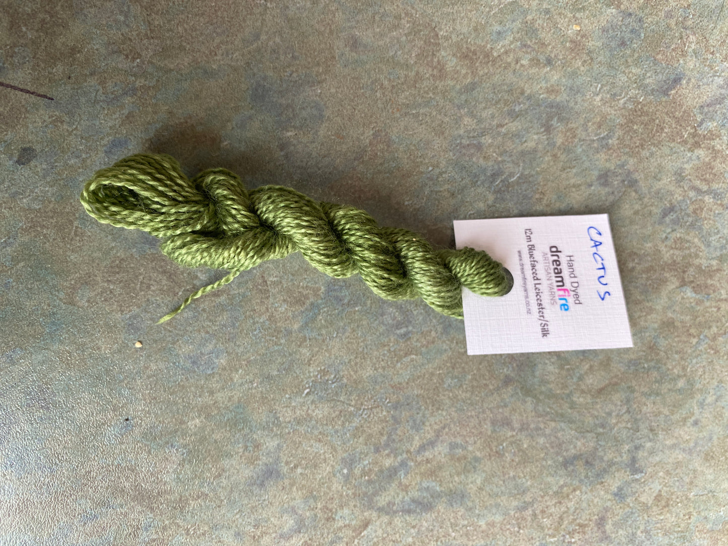 Bluefaced Leicester and Silk 2ply Yarn