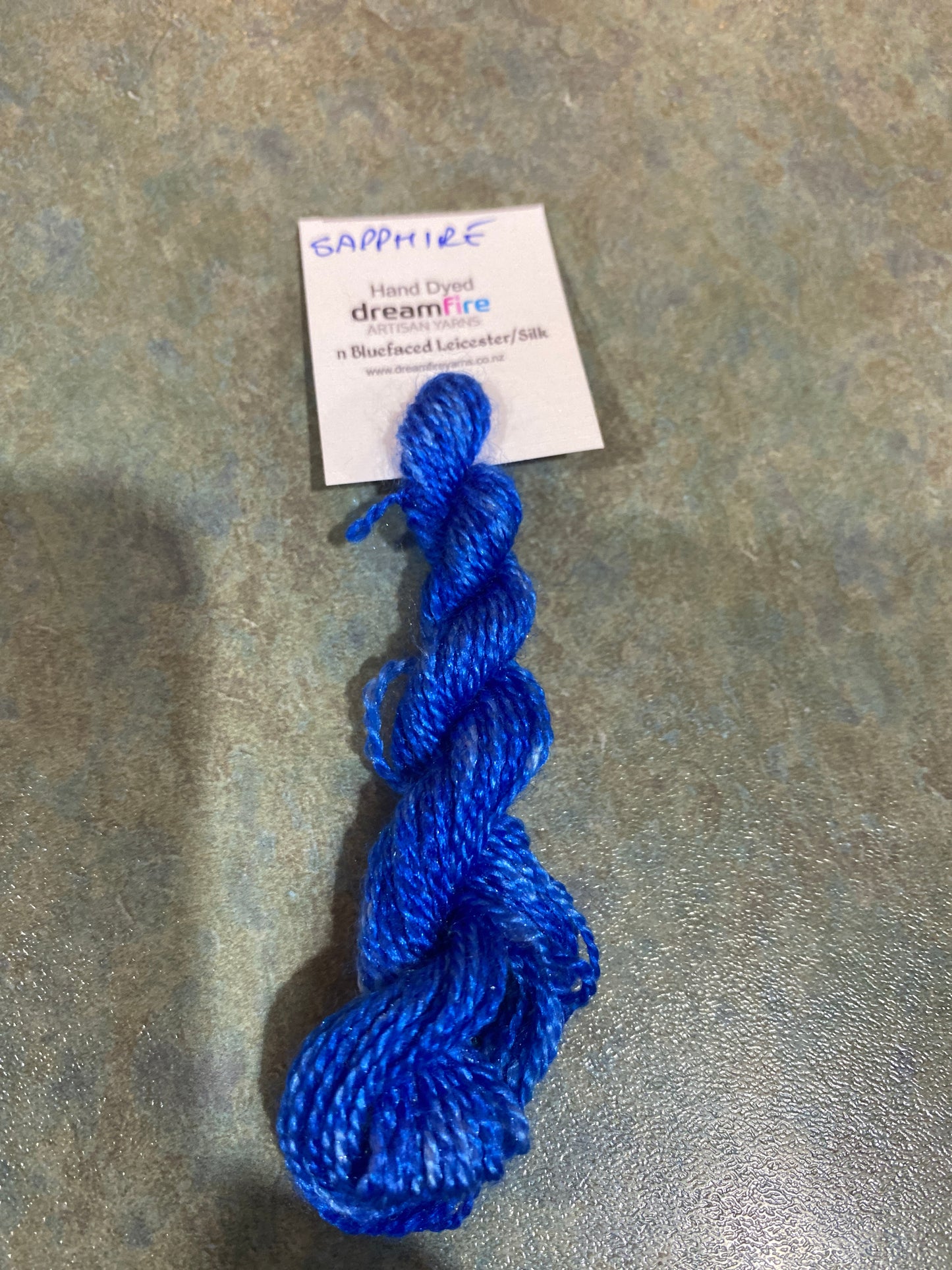 Bluefaced Leicester and Silk 2ply Yarn