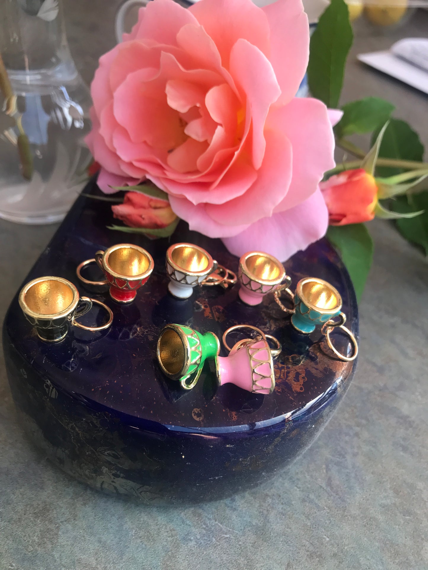 Stitch Marker Tea cups