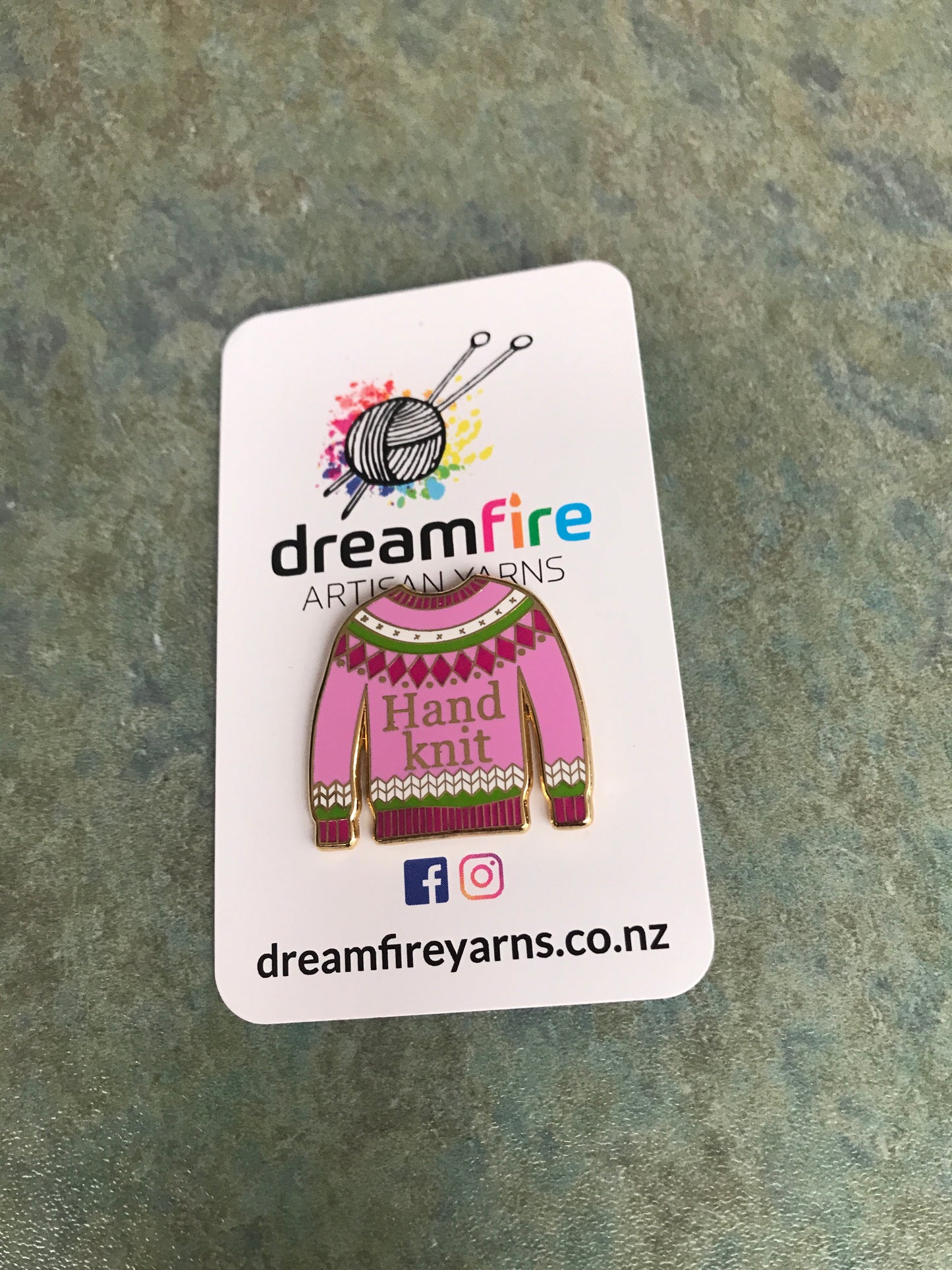 Knitting Badges/Pins