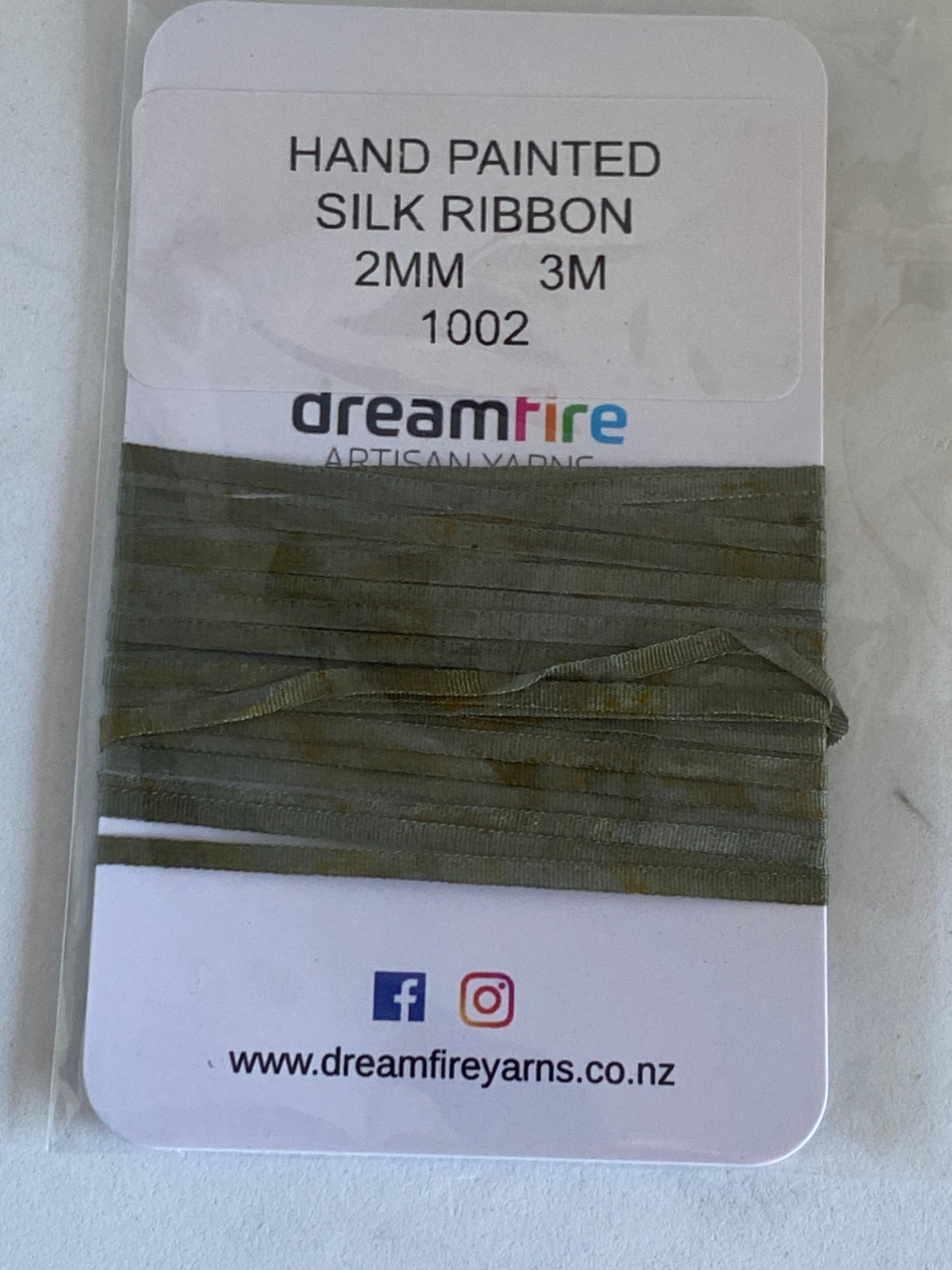 Silk Ribbon Greens