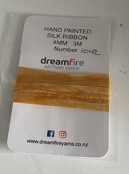 Silk Ribbon Yellows and Oranges