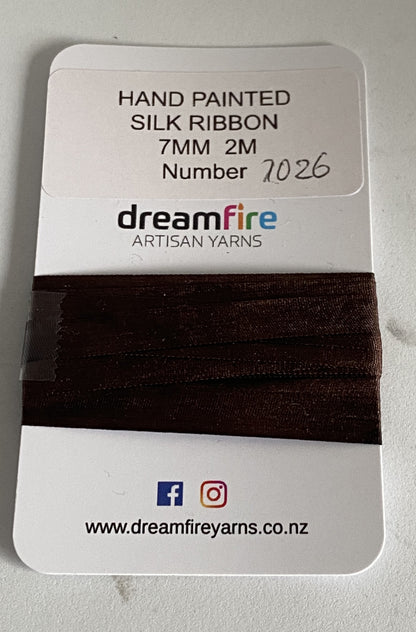 Silk Ribbon Browns