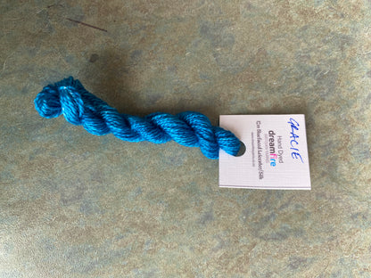 Bluefaced Leicester and  Silk 2ply  Yarn