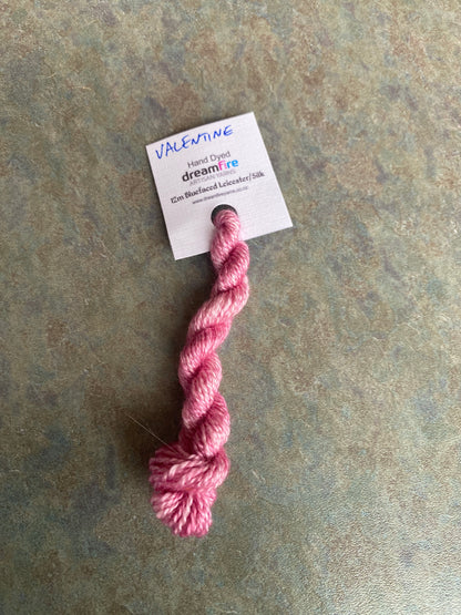 Bluefaced Leicester and  Silk 2ply  Yarn