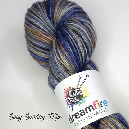 Blue Hills High Twist (Merino/Nylon)