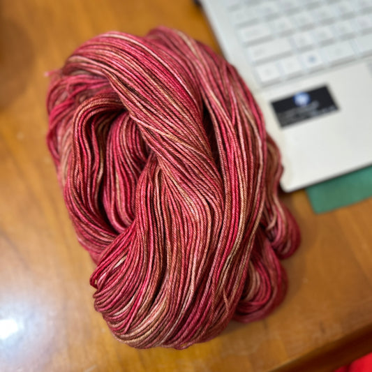 Walnut on Fire - reds, rusts and squishy goodness
